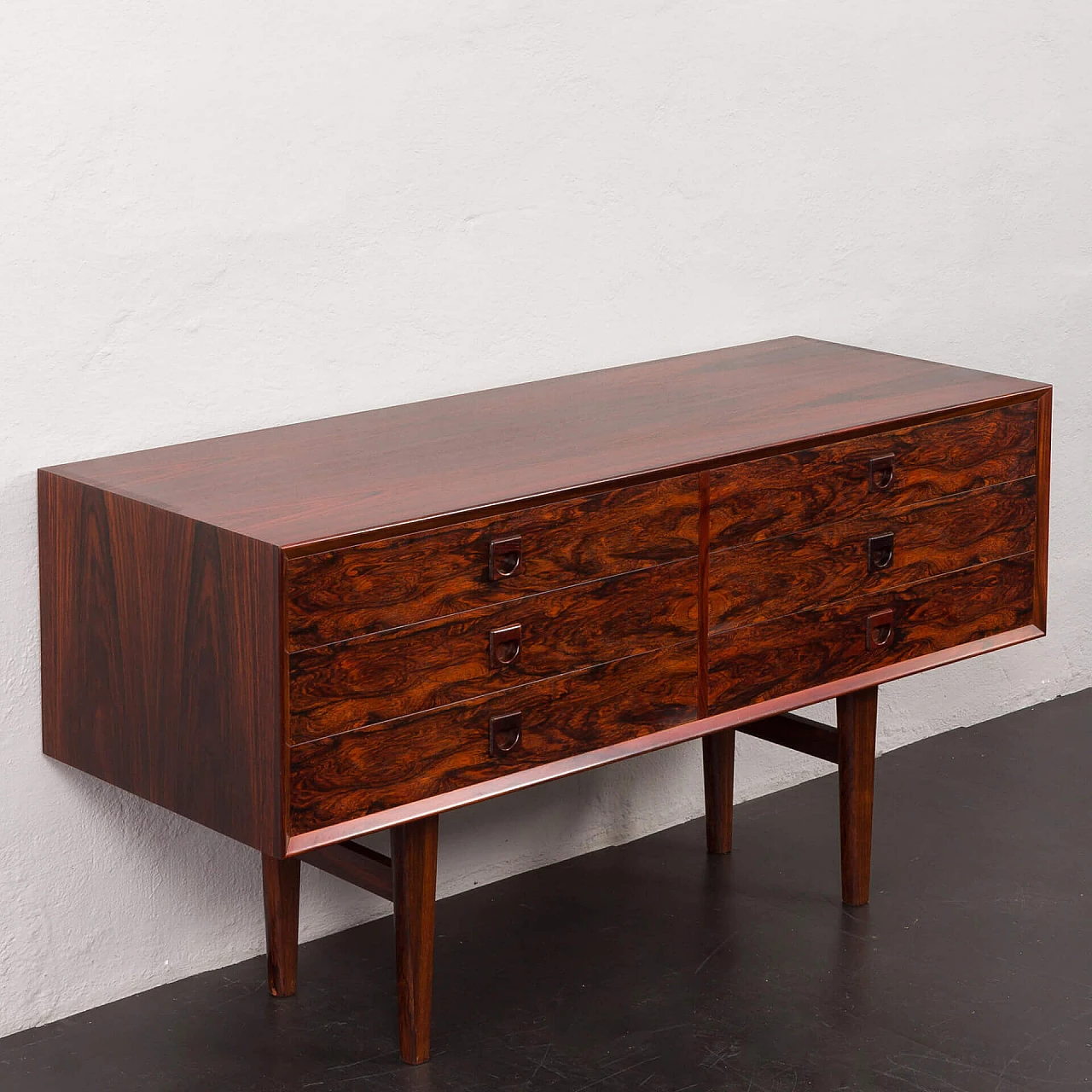 Rosewood chest of drawers by Brouer Møbelfabrik, 1960s 10