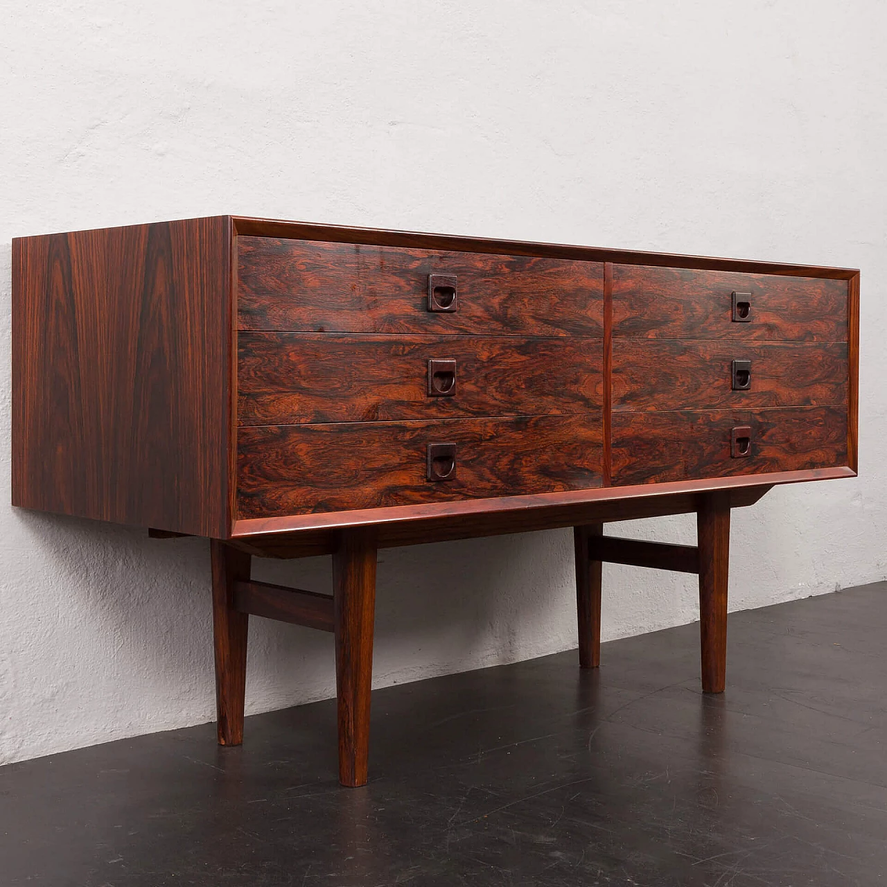 Rosewood chest of drawers by Brouer Møbelfabrik, 1960s 11