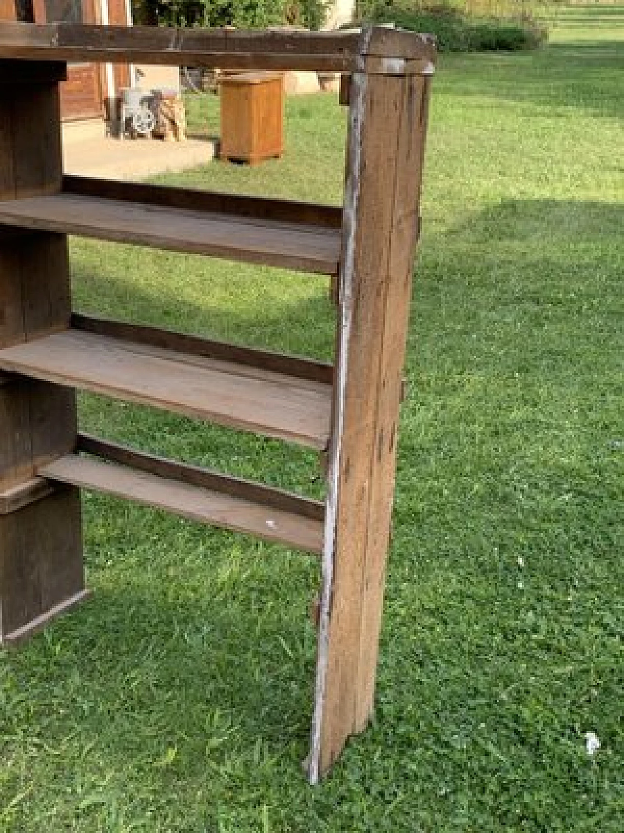 Hungarian wooden shelf, 1920s 6