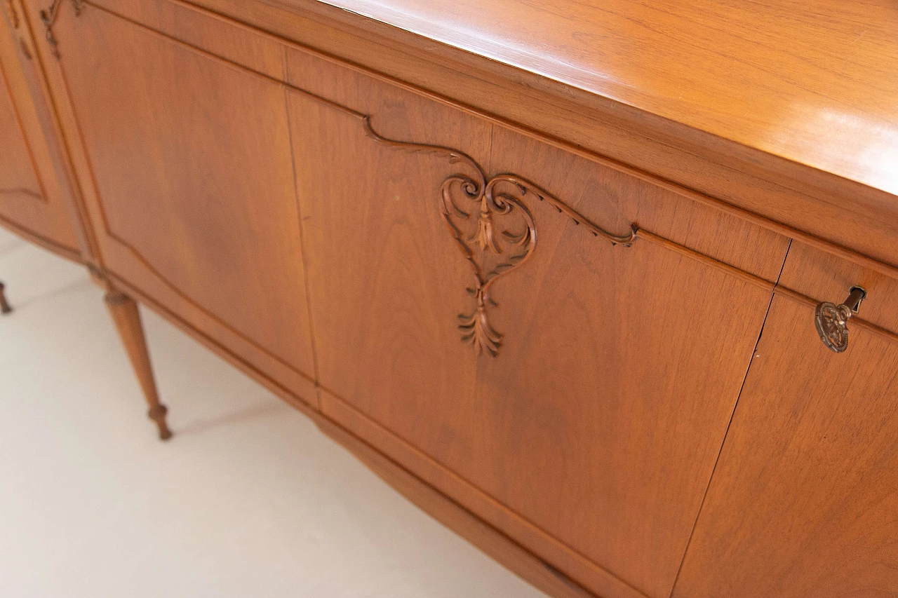 Credenza stile inglese in noce nazionale 6