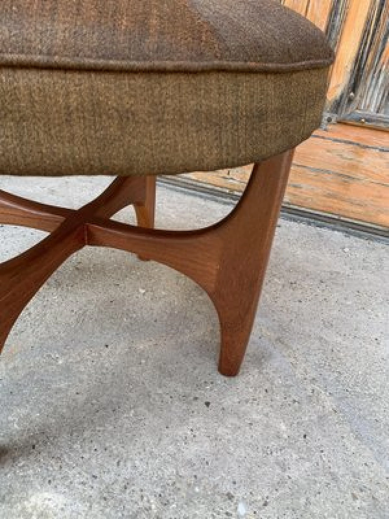 Mid-Century teak footstool by Kofod Larsen for G-Plan, 1960s 4