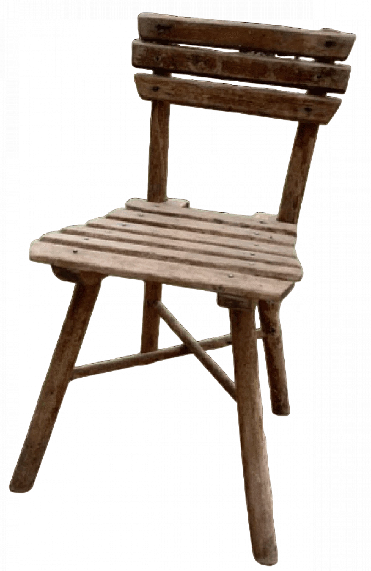 Hungarian wooden chair, 1950s 6