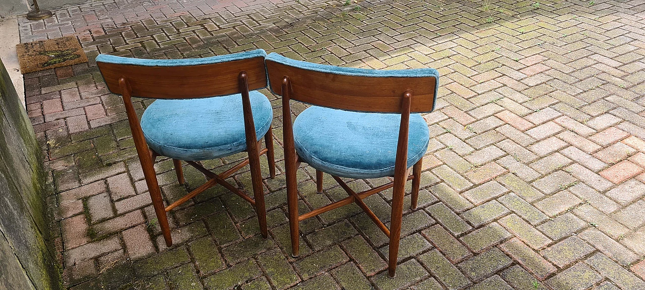 6 Teak chairs by Victor Wilkins for G-Plan, 1960s 3