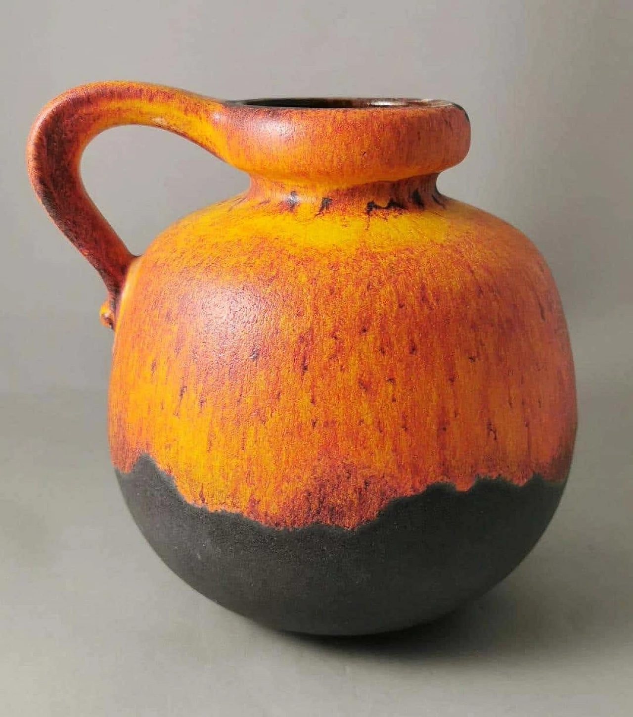 Ceramic lava jug with handle, 1960s 2