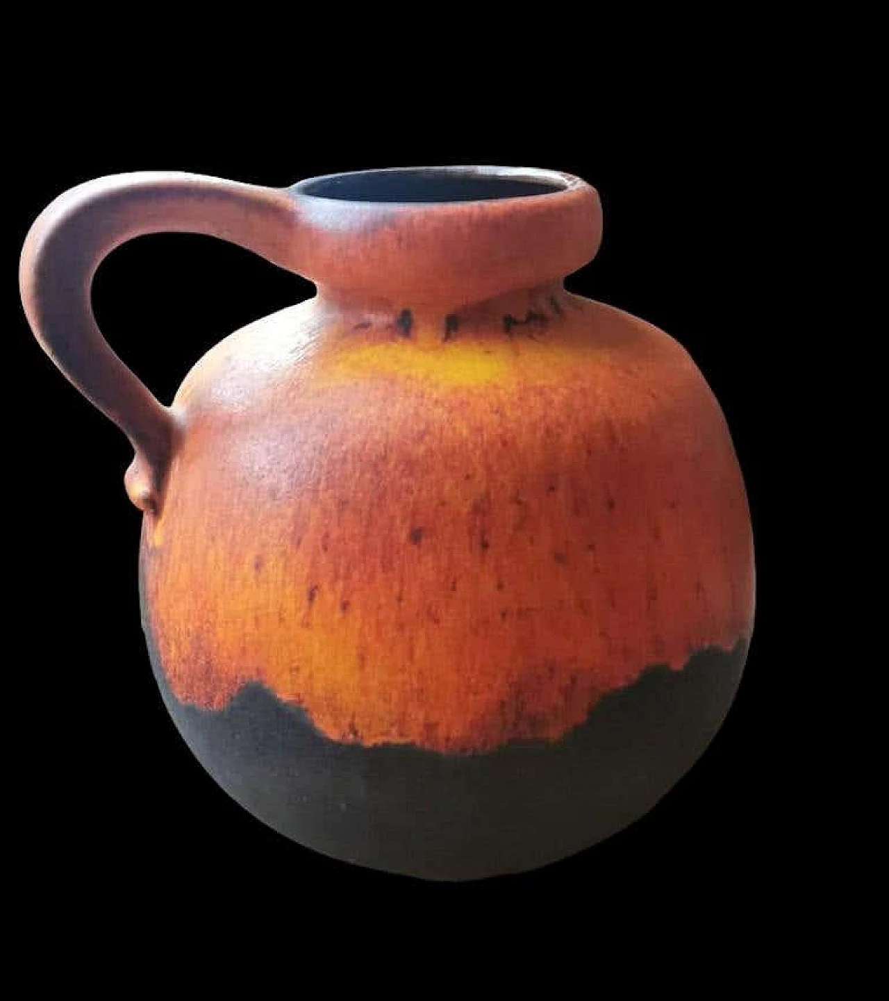 Ceramic lava jug with handle, 1960s 3