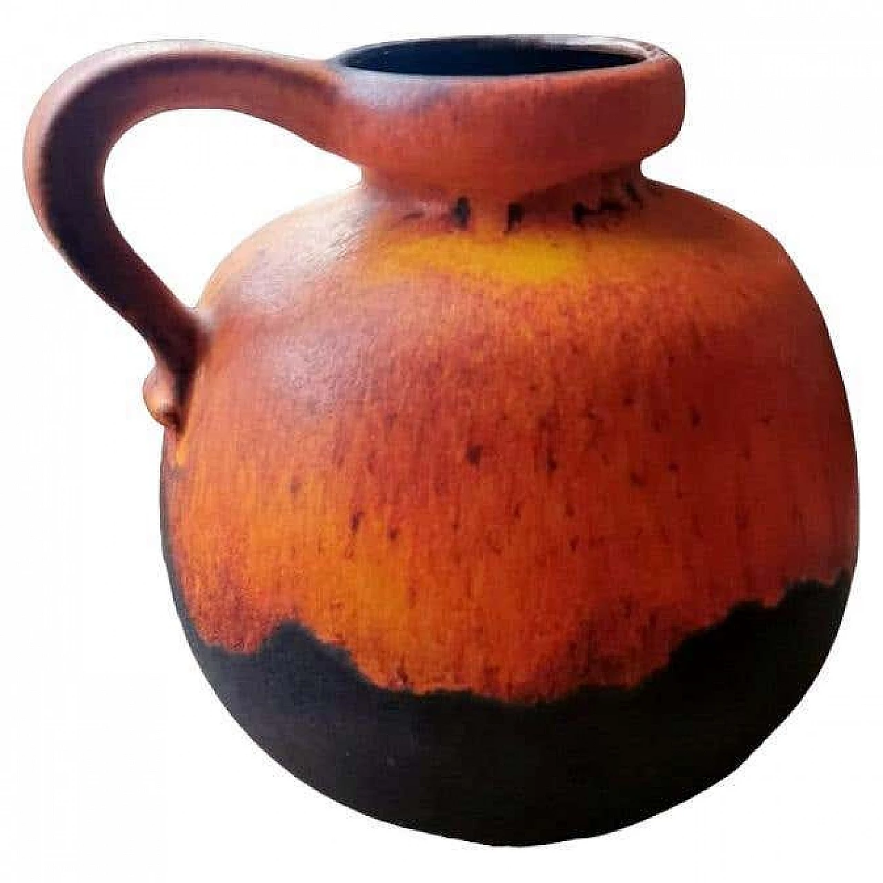 Ceramic lava jug with handle, 1960s 15