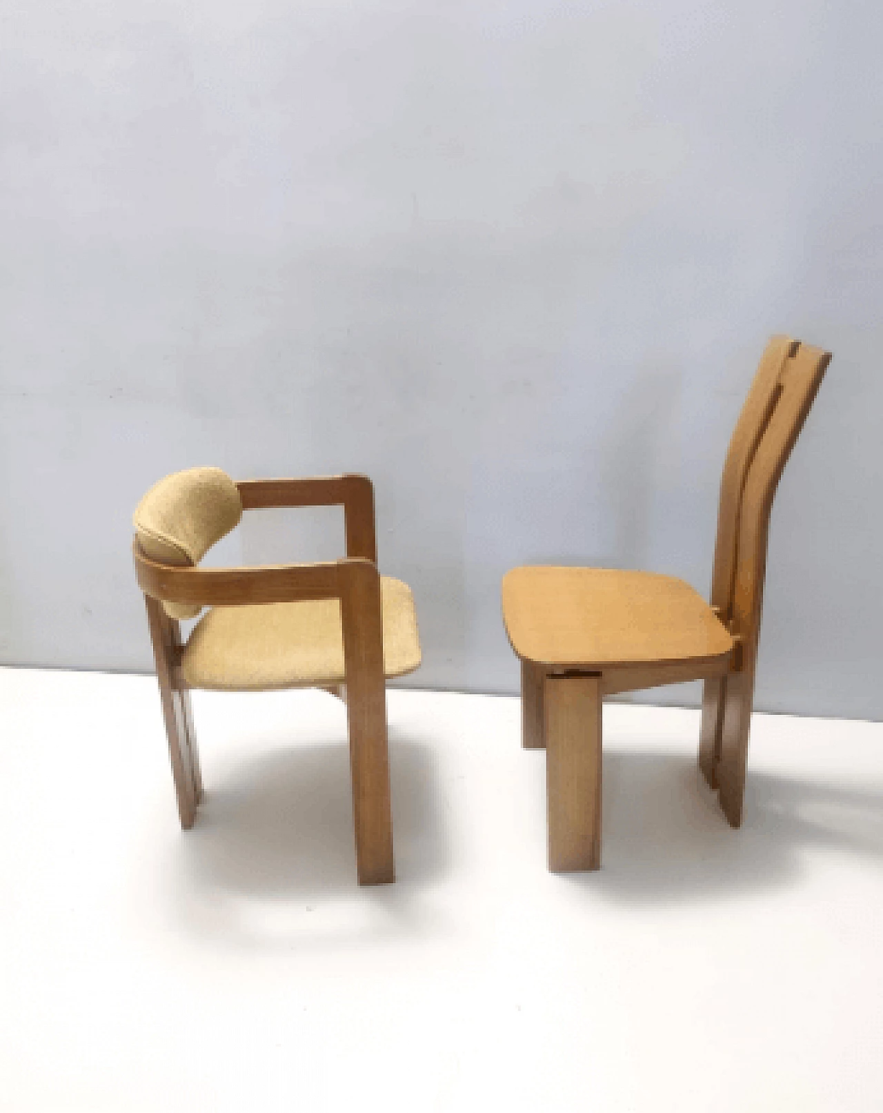 4 Durmast chairs by Afra and Tobia Scarpa, 1980s 3