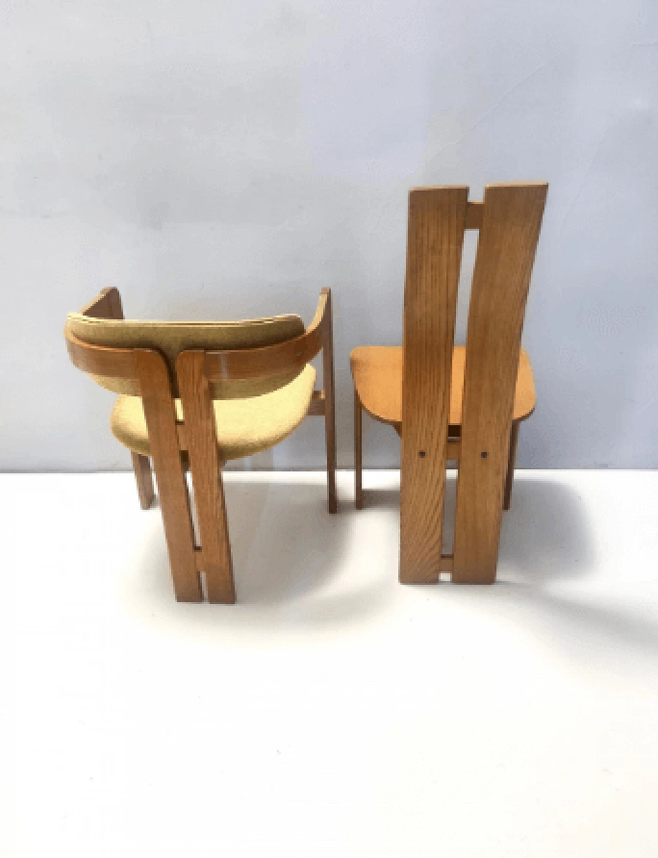 4 Durmast chairs by Afra and Tobia Scarpa, 1980s 4