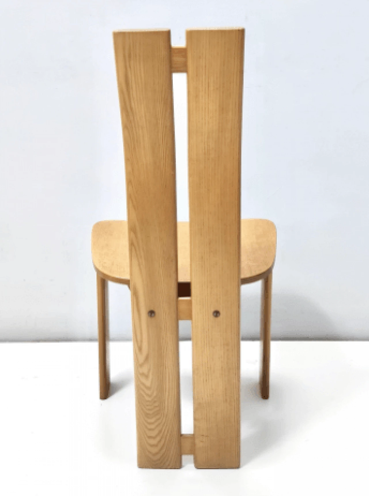 4 Durmast chairs by Afra and Tobia Scarpa, 1980s 10