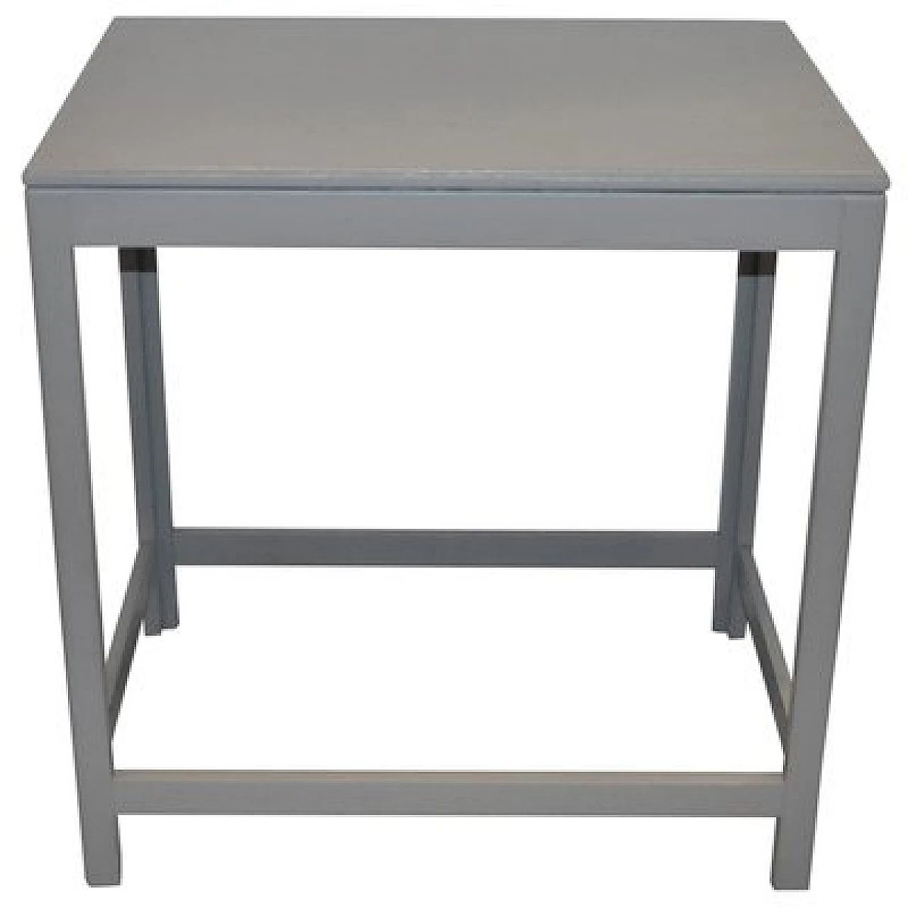 Art Deco gray painted wood table, 1930s 2