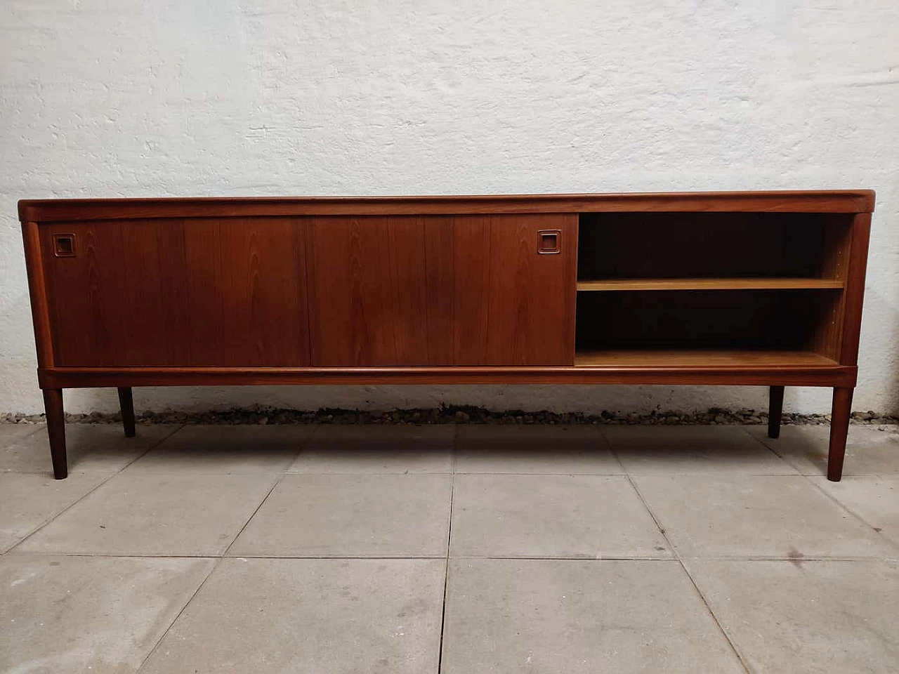 Danish teak sideboard by Bramin, 1960s 9