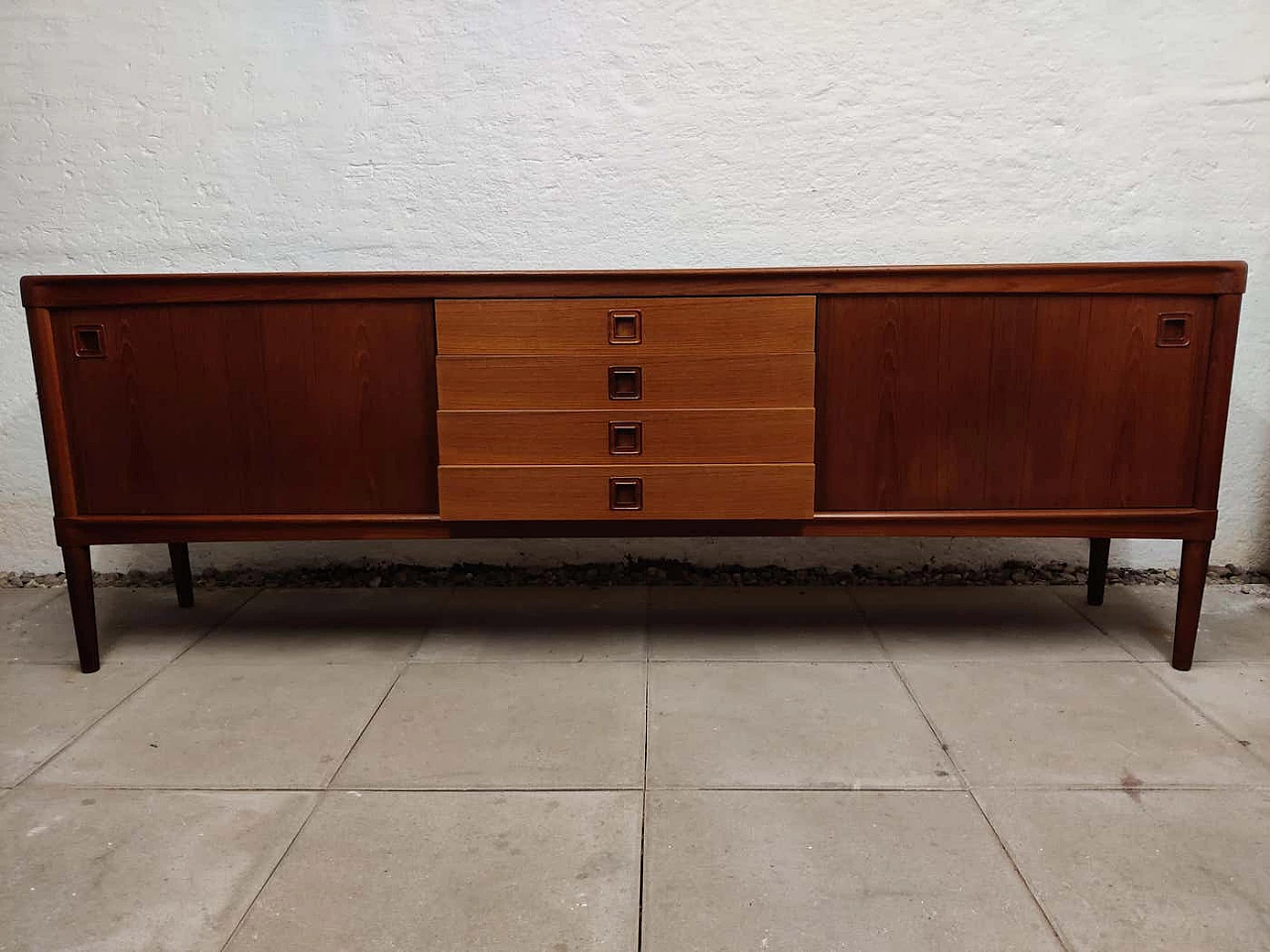 Danish teak sideboard by Bramin, 1960s 13