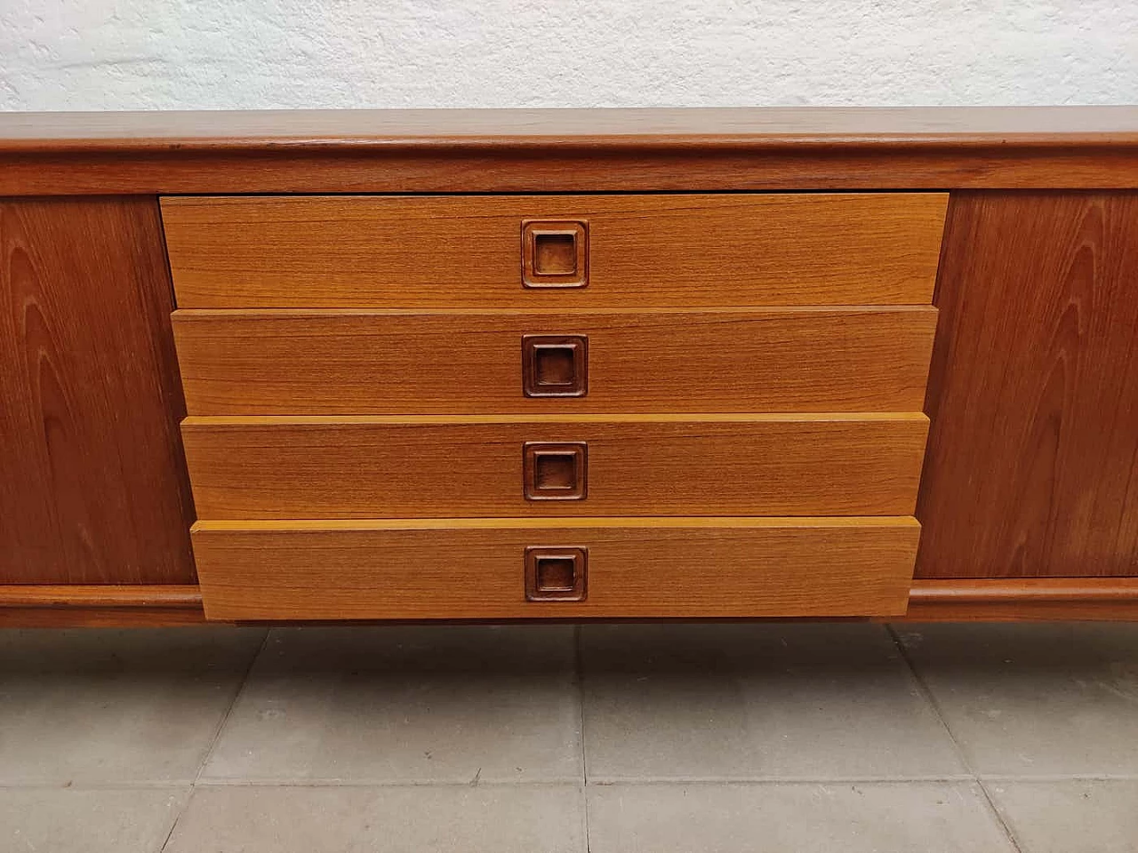 Danish teak sideboard by Bramin, 1960s 14