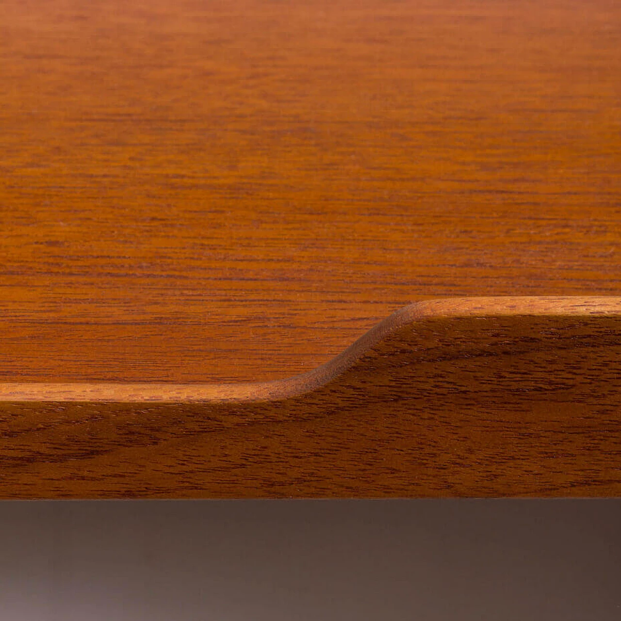 Danish three-bay teak bookcase in the style of Poul Cadovius, 1960s 11