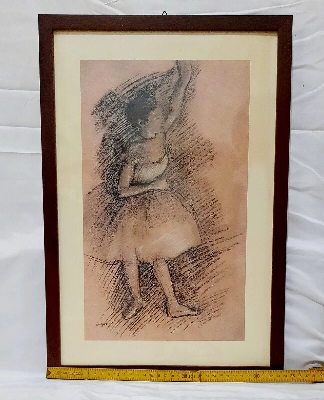 Edgar Degas, Dancer, printed lithograph 4