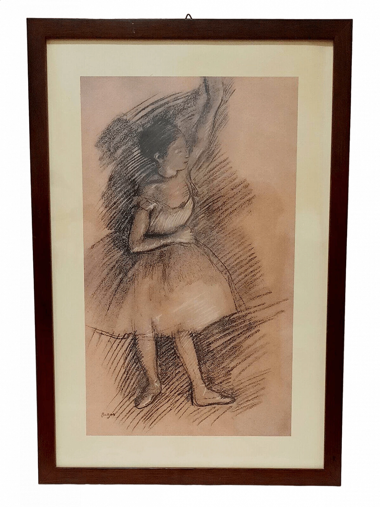 Edgar Degas, Dancer, printed lithograph 8