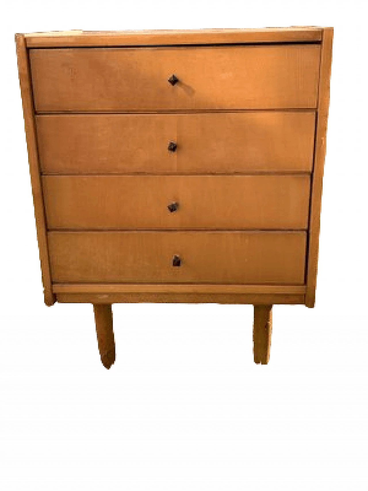 Hungarian teak chest of drawers, 1960s 6