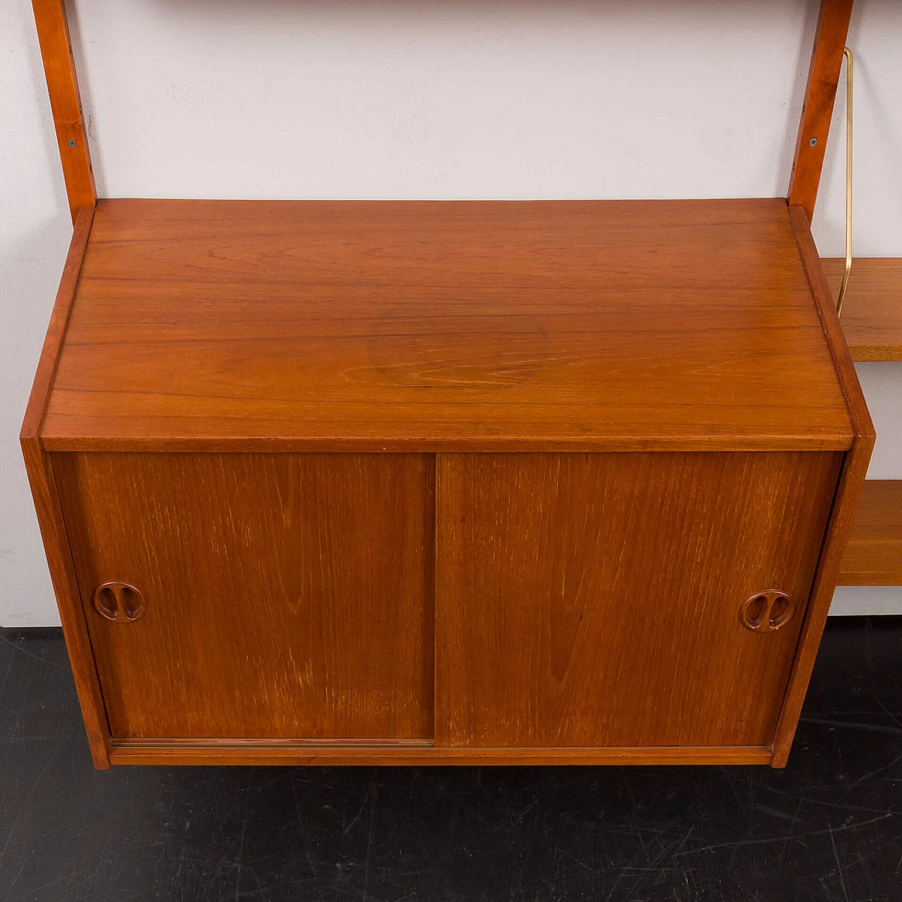 Danish teak bookcase in the style of Cadovius and Sorensen, 1960s 11