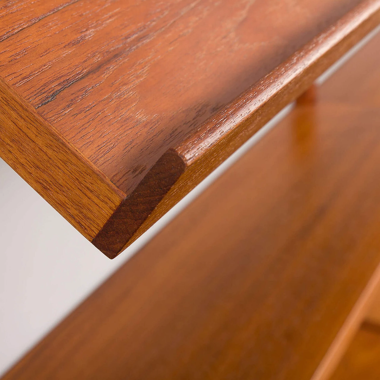 Danish teak bookcase in the style of Cadovius and Sorensen, 1960s 15