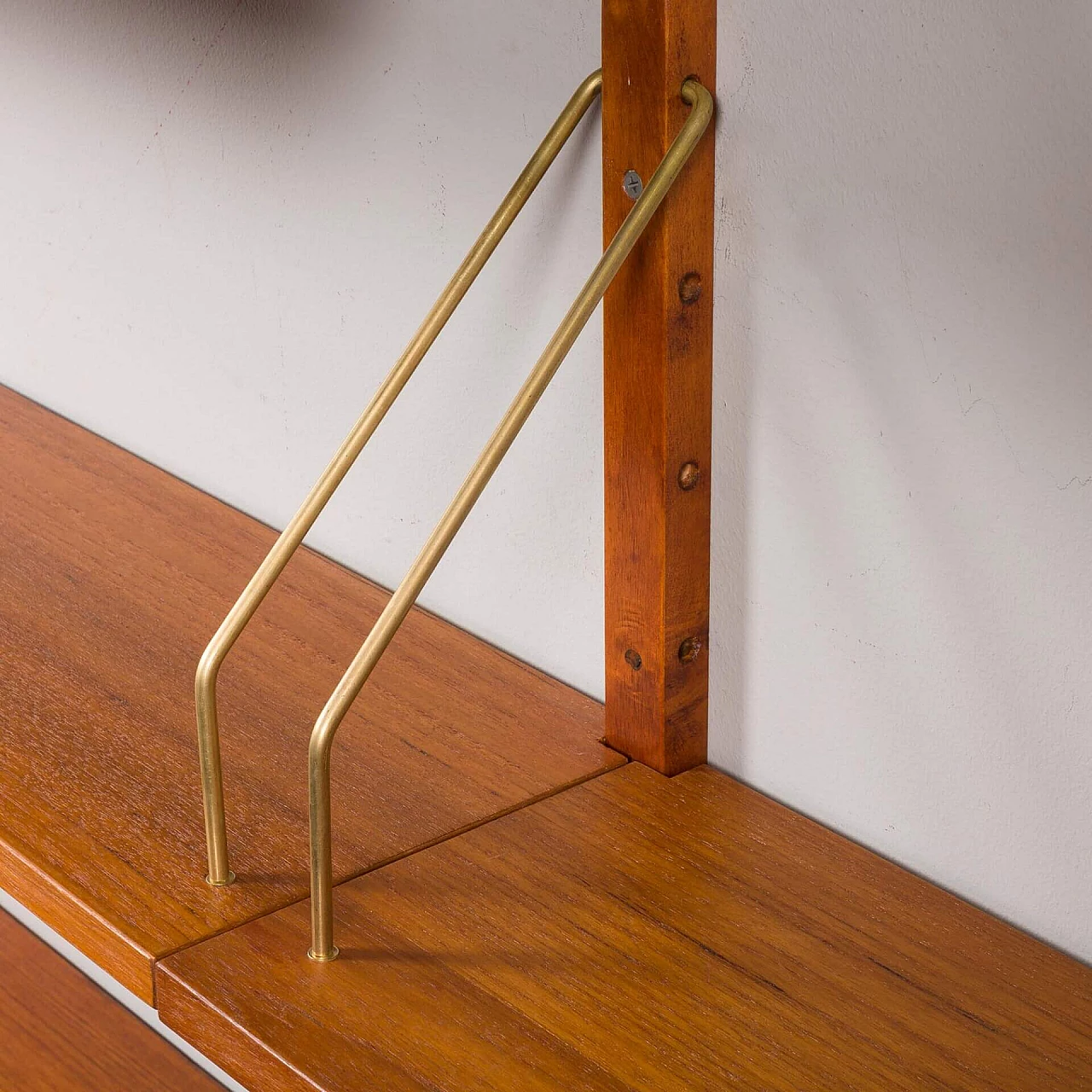 Danish teak bookcase in the style of Cadovius and Sorensen, 1960s 18