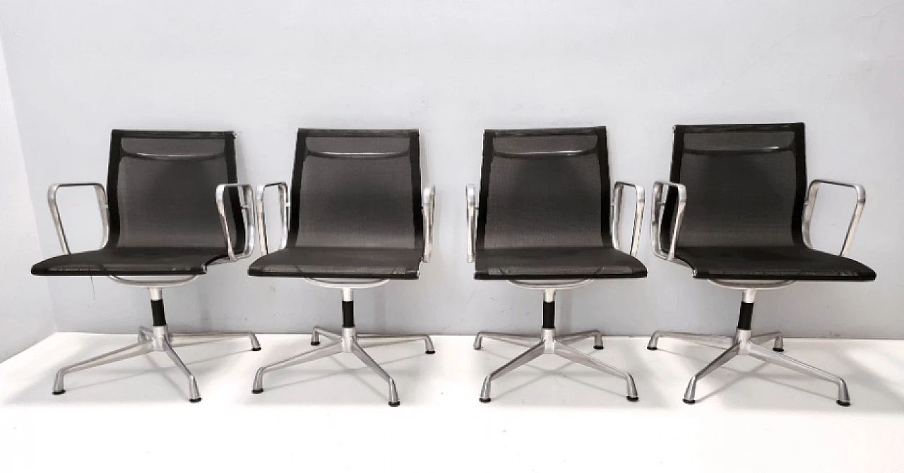 8 Poltrone girevoli di Eames per Herman Miller, anni '80 2