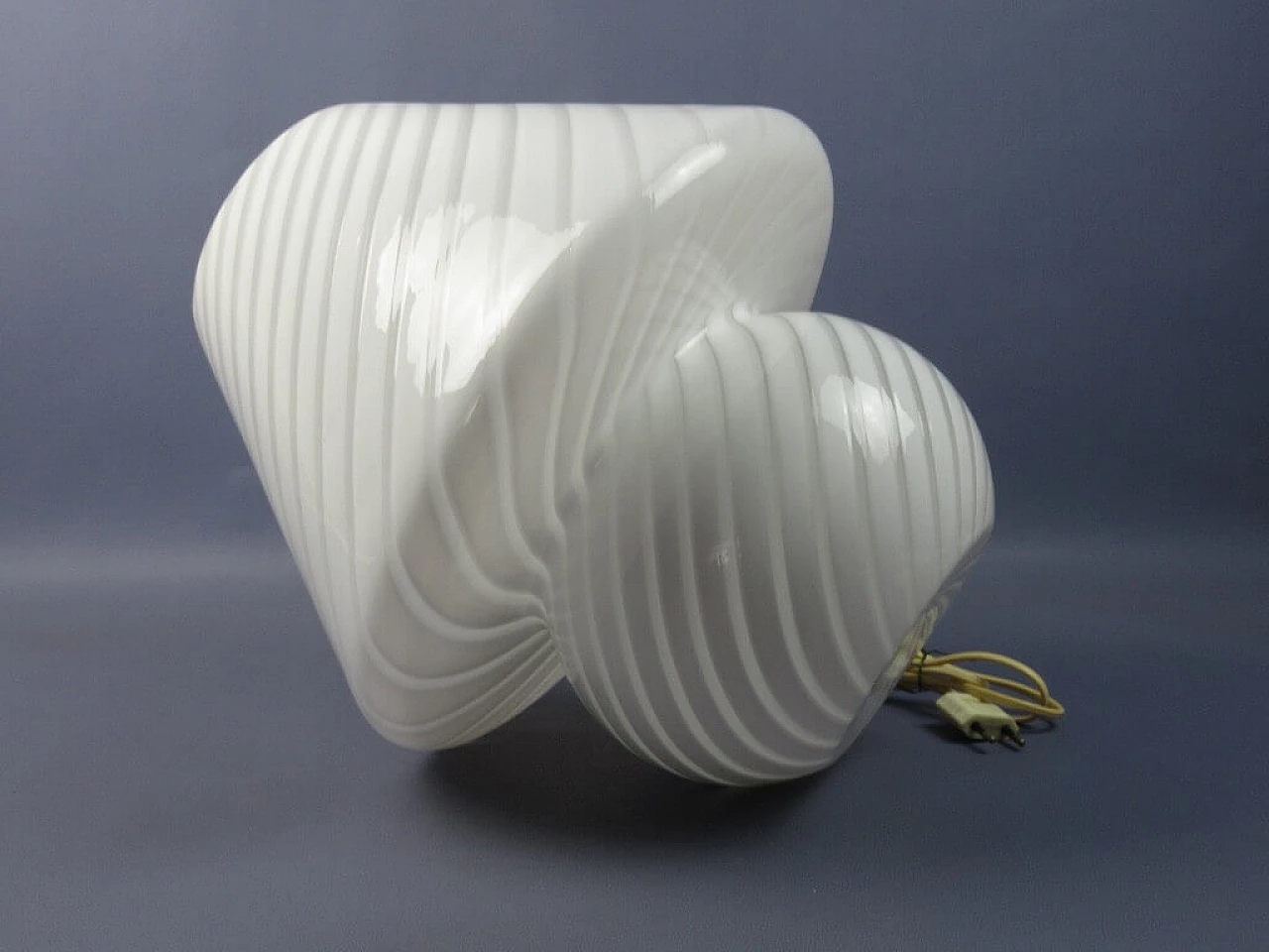 Murano glass mushroom lamp by Venini, 1970s 5