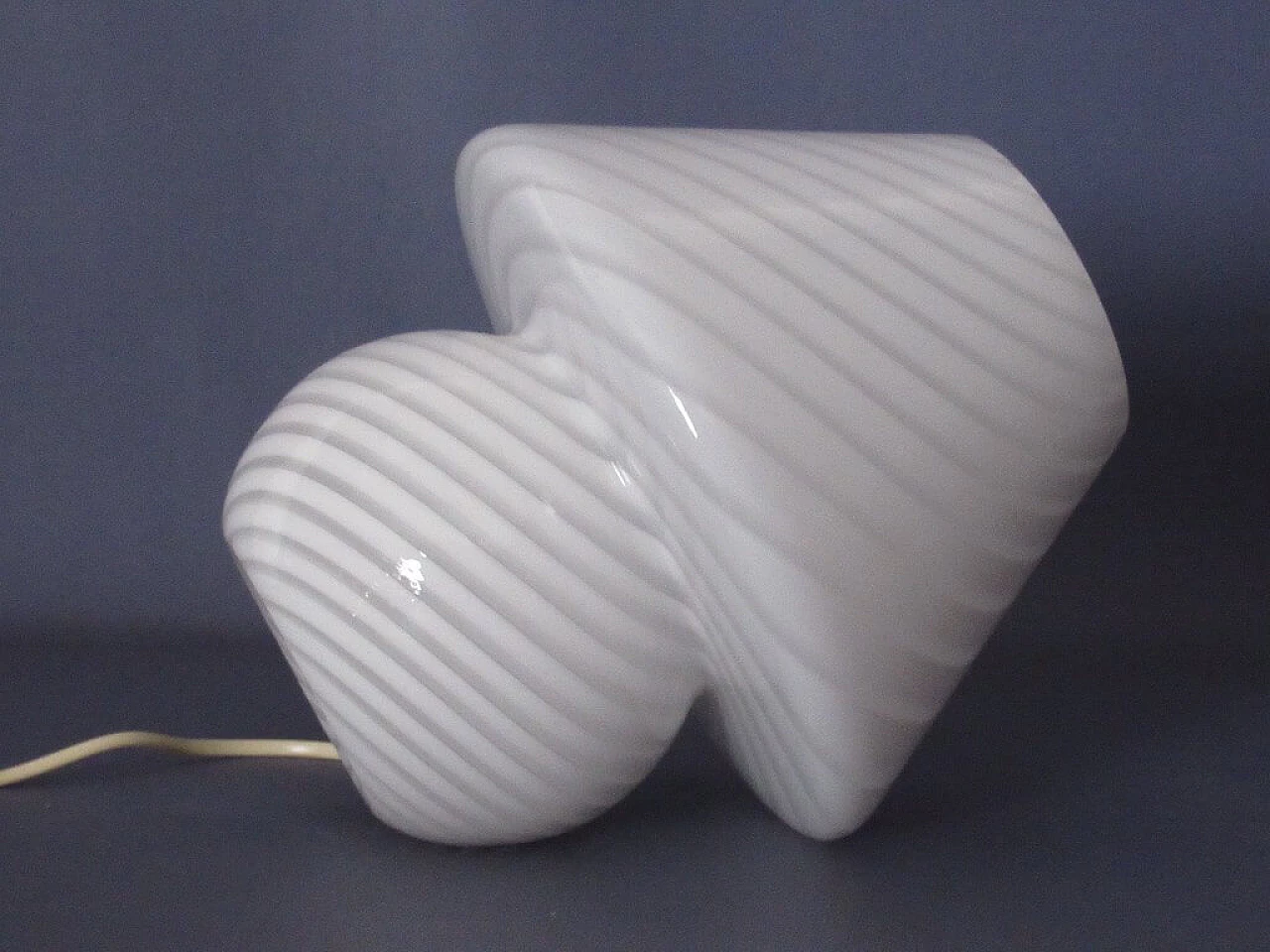 Murano glass mushroom lamp by Venini, 1970s 6