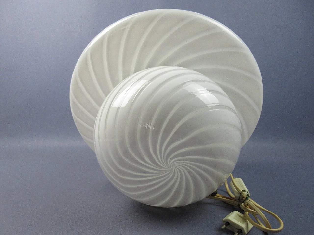 Murano glass mushroom lamp by Venini, 1970s 10