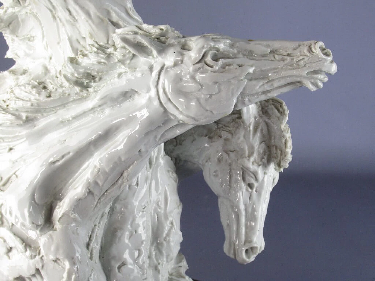 Costanzo Mongini, The Approach, porcelain sculpture 4