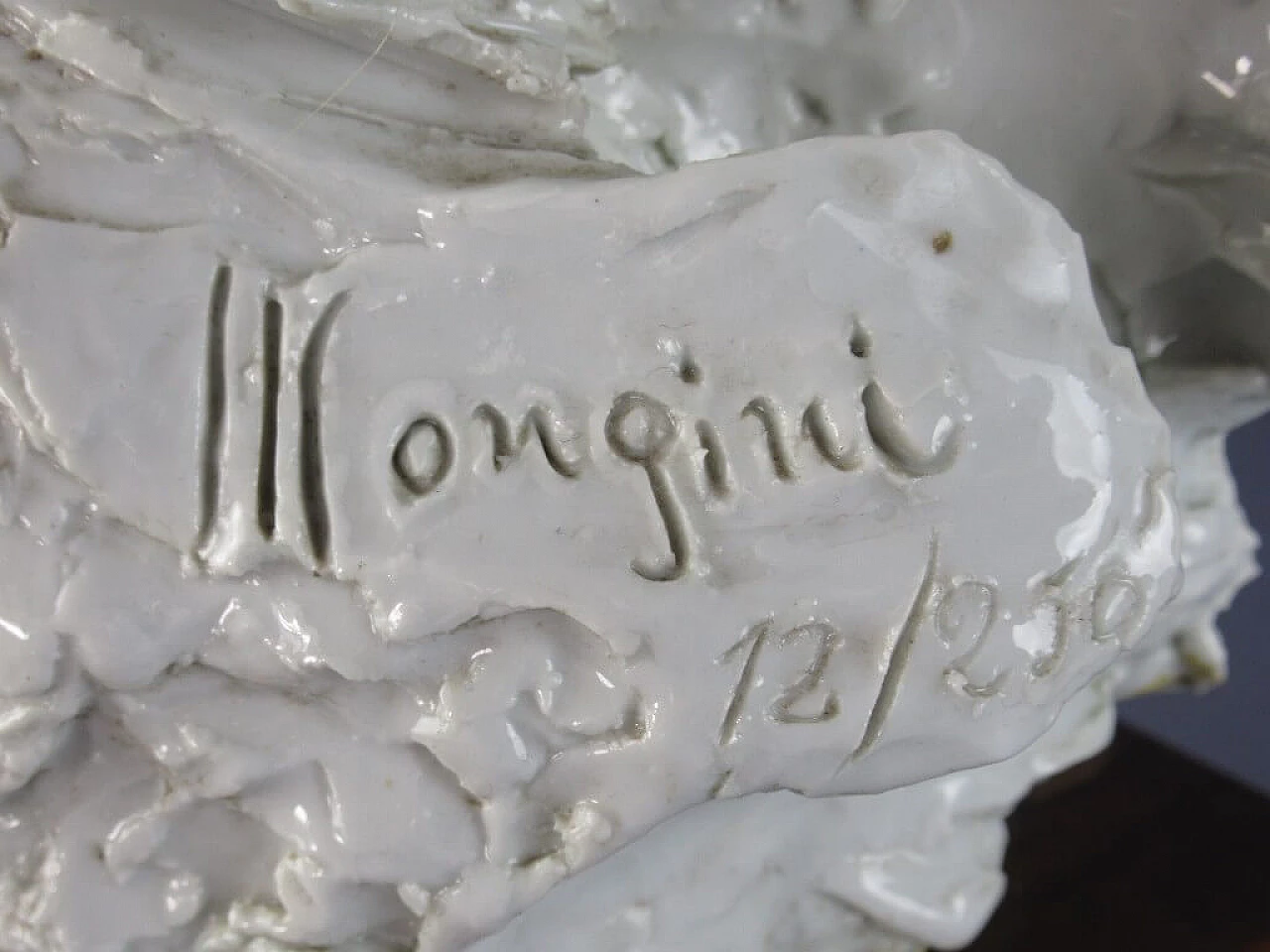 Costanzo Mongini, The Approach, porcelain sculpture 9