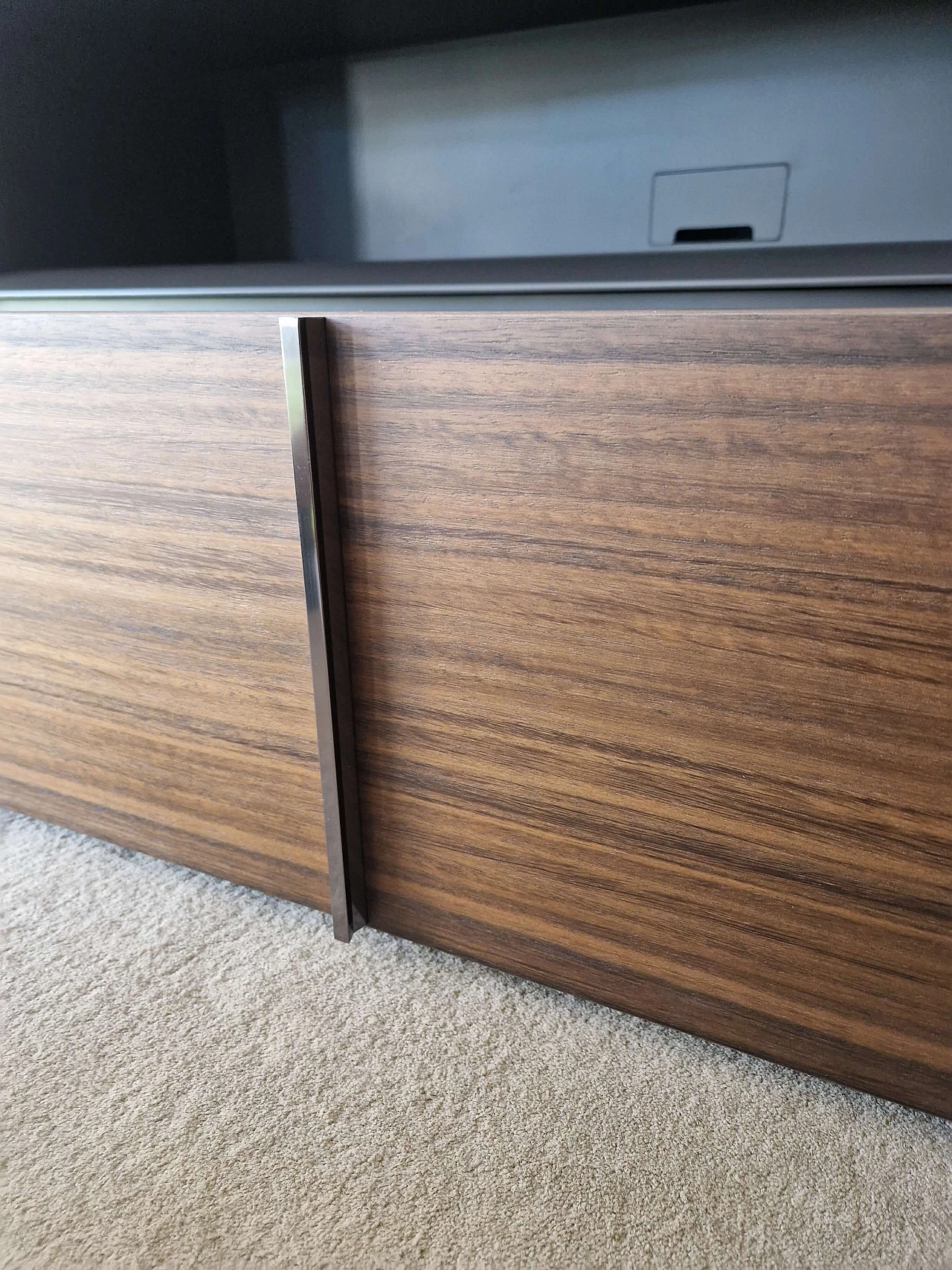 Pass-word sideboard in eucalyptus by Dante Bonuccelli for Molteni & C., 2000s 8