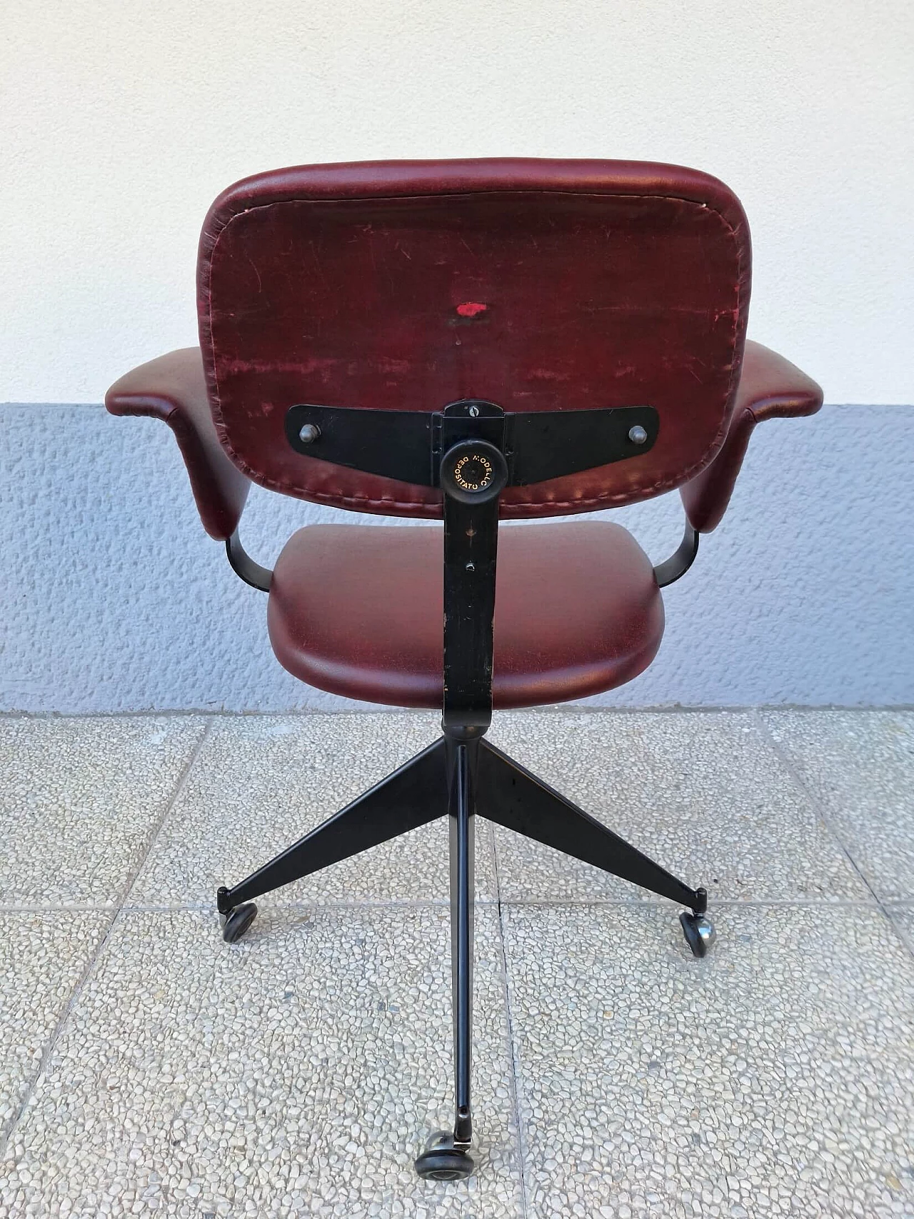 Office armchair in the style of BBPR for Olivetti, 1960s 1