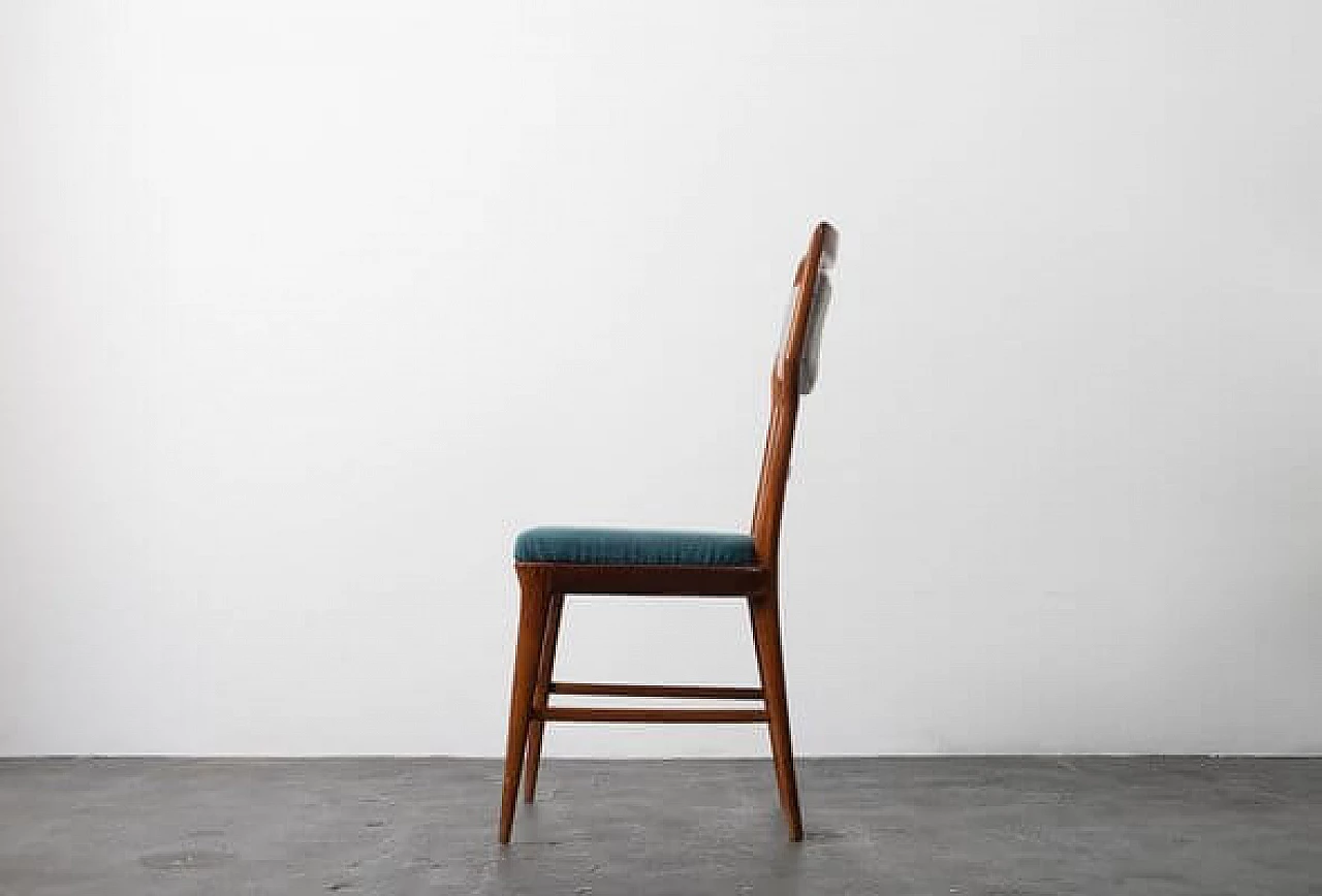 6 Teak dining chairs by La Permanente Mobili Cantù, 1950s 22