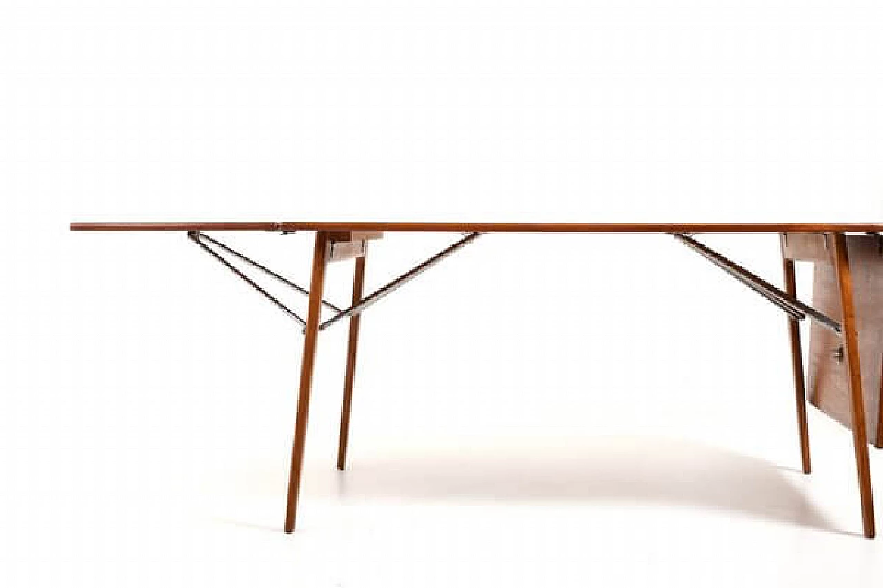 6 Chairs 155 and table 162 by Børge Mogensen for Søborg Møbelfabrik, 1960s 10