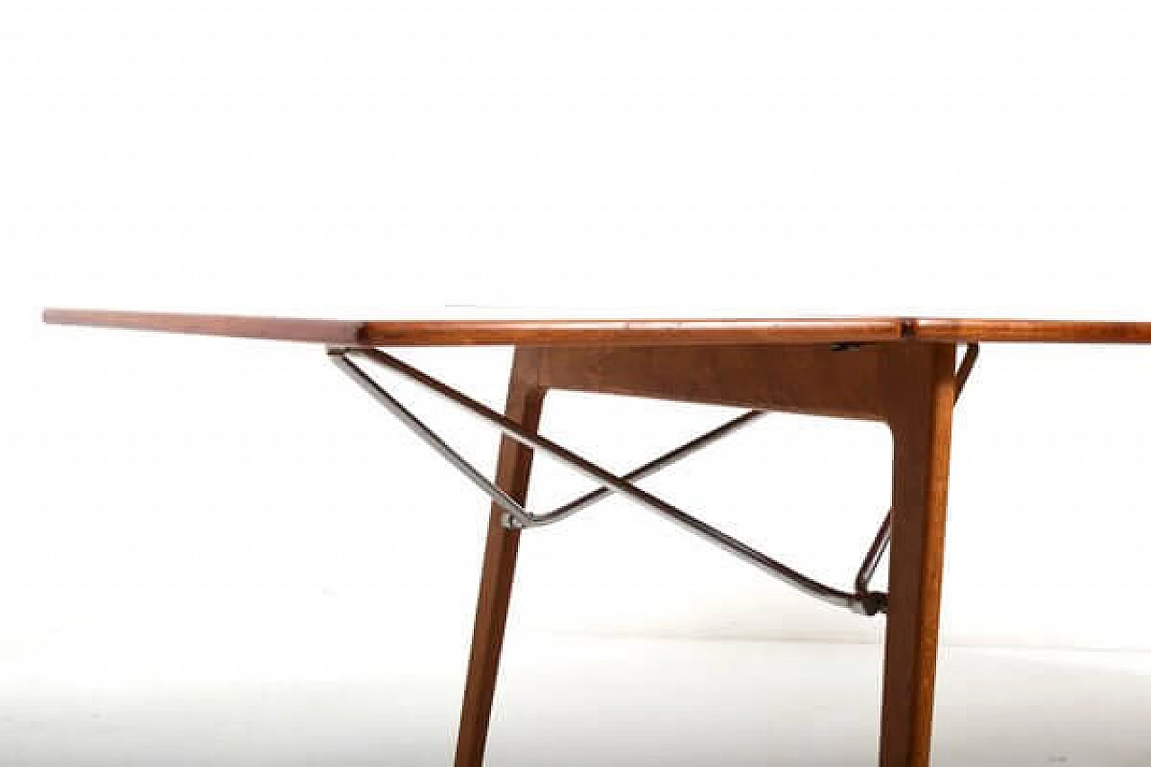 6 Chairs 155 and table 162 by Børge Mogensen for Søborg Møbelfabrik, 1960s 16