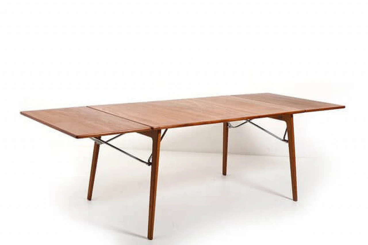 6 Chairs 155 and table 162 by Børge Mogensen for Søborg Møbelfabrik, 1960s 17