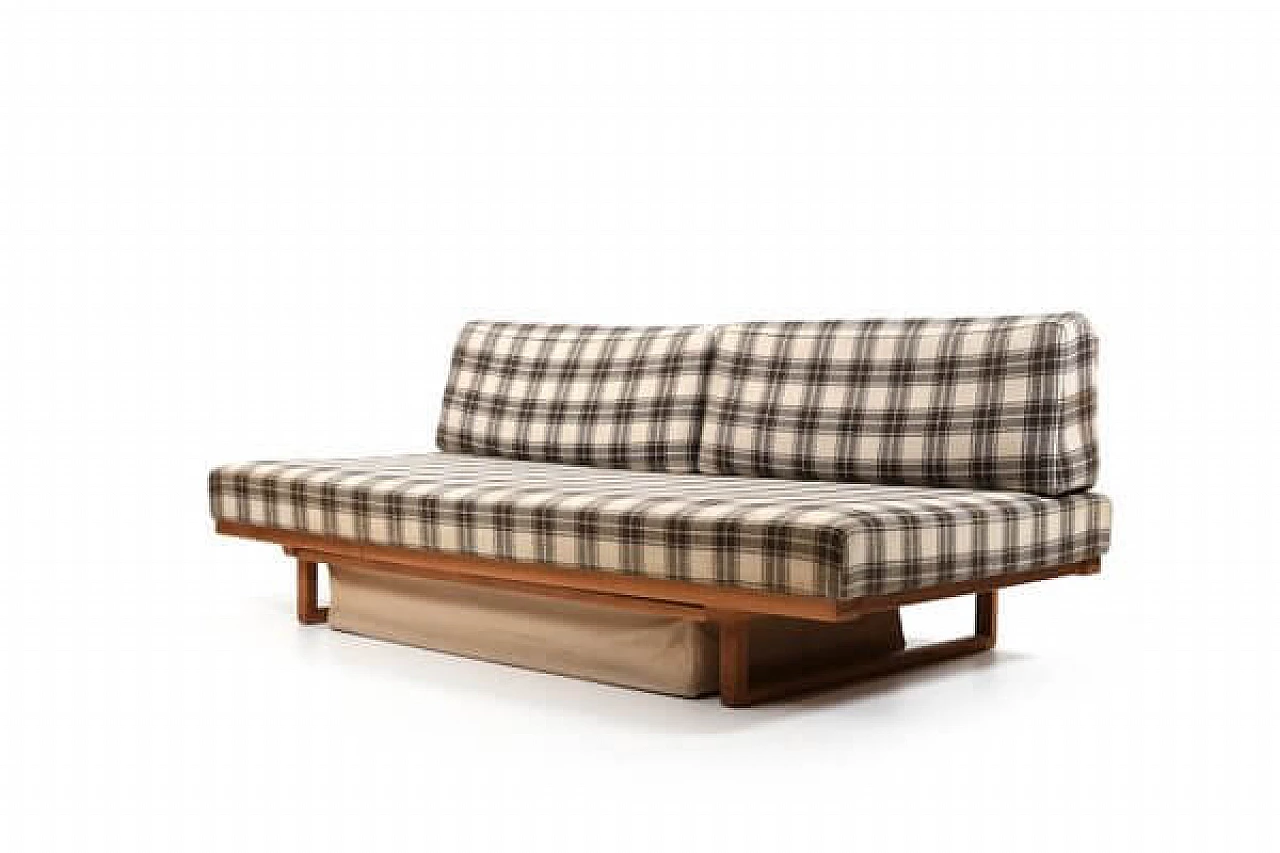 Dormeuse 4312 in solid oak by Børge Mogensen for Fredericia Stolfabrik, 1960s 4