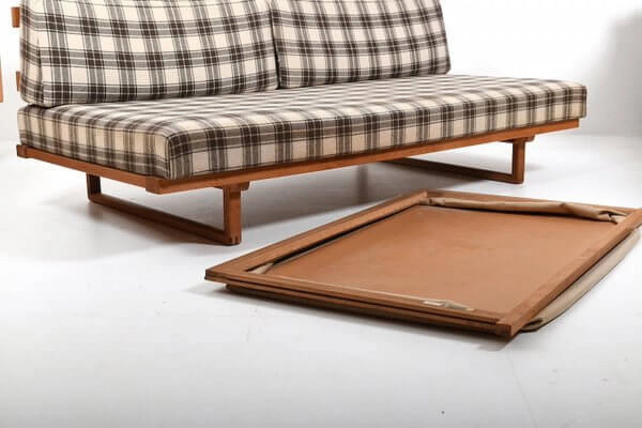 Dormeuse 4312 in solid oak by Børge Mogensen for Fredericia Stolfabrik, 1960s 6