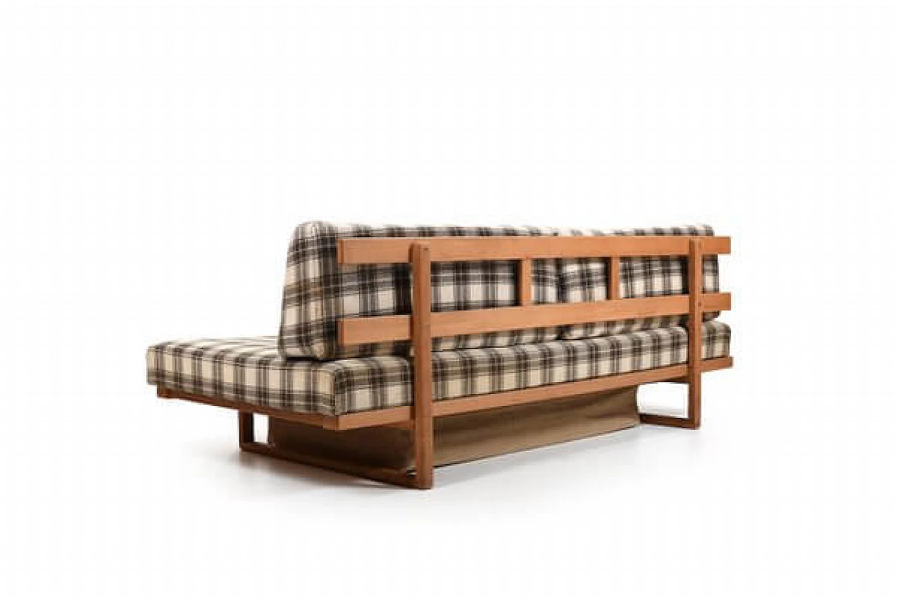 Dormeuse 4312 in solid oak by Børge Mogensen for Fredericia Stolfabrik, 1960s 7