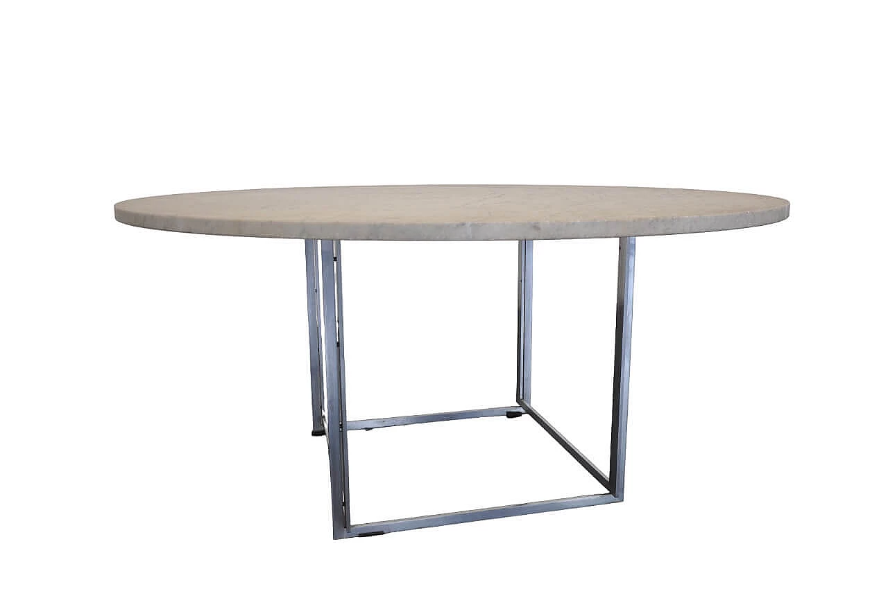 PK54 table by Poul Kjaerholm for E. Kold Christensen, 1960s 2