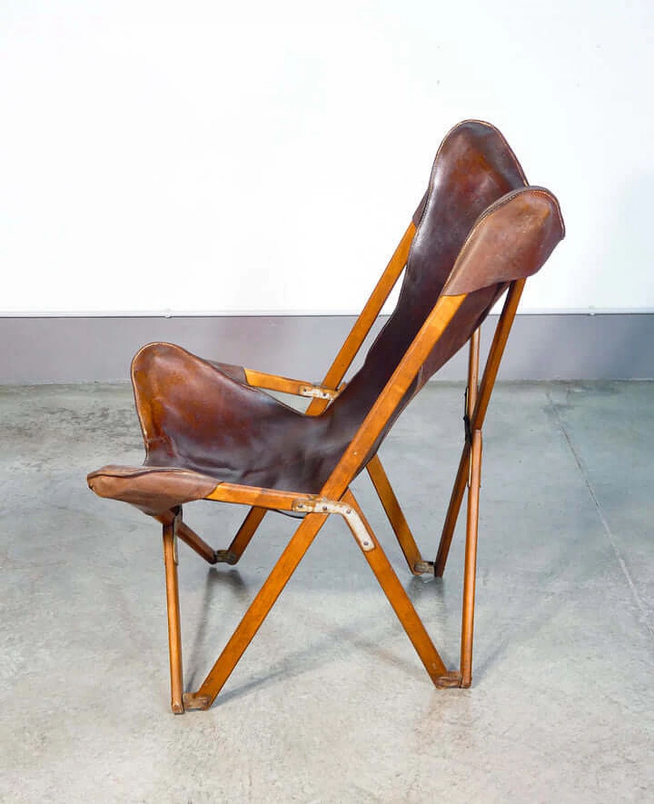 Tripolina folding armchair by Vittoriano Viganò, 1930s 5