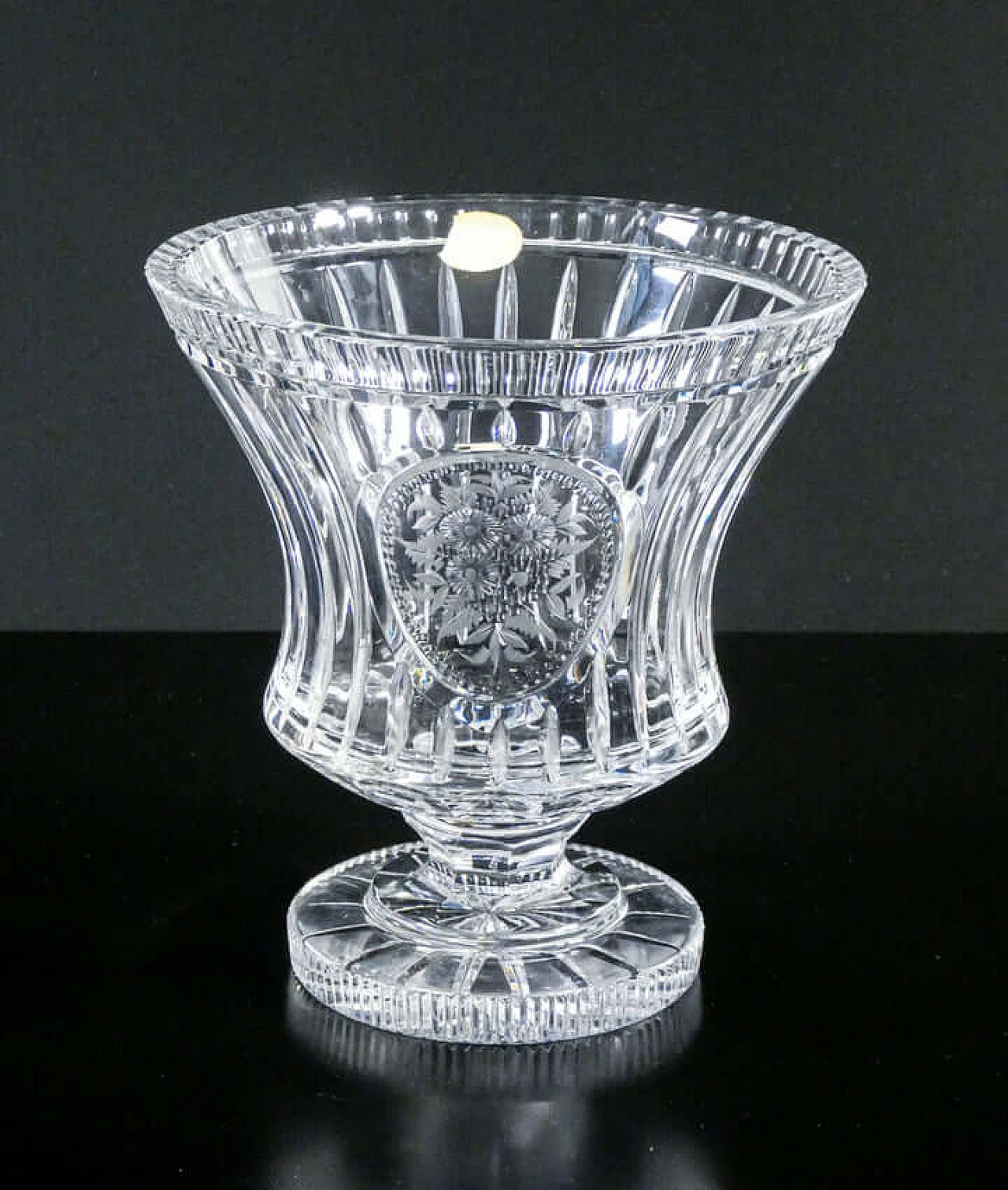 Bohemia crystal centerpiece vase 1