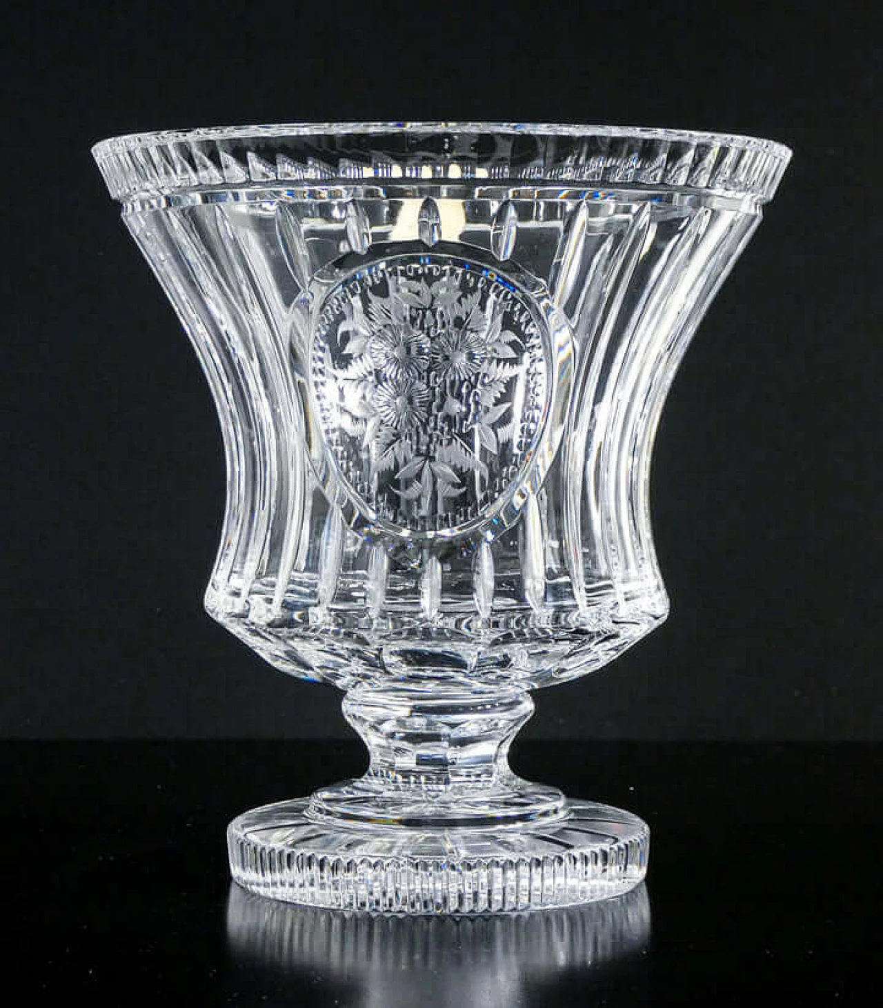 Bohemia crystal centerpiece vase 2