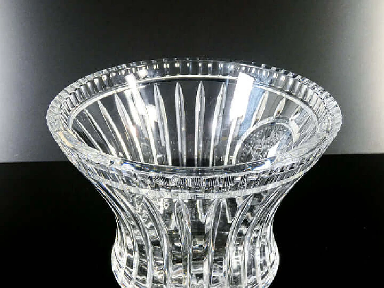 Bohemia crystal centerpiece vase 9