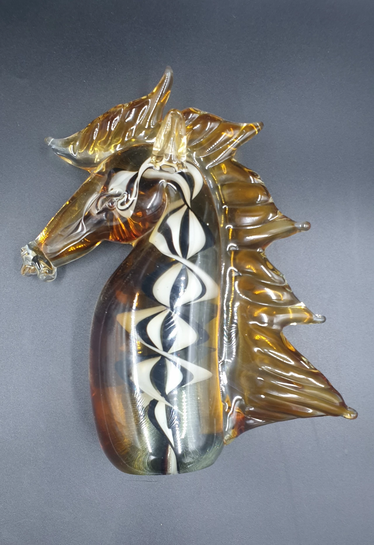 Murano glass horse by V. Nason, 1960s 7