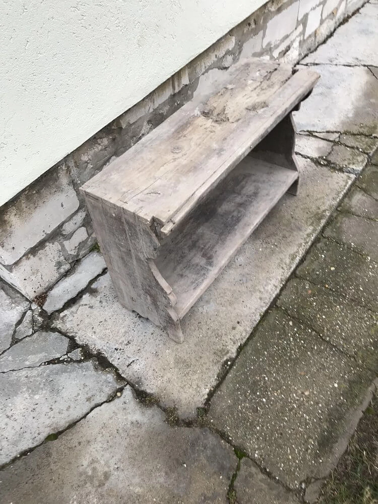 Rustic pine bench, early 20th century 3