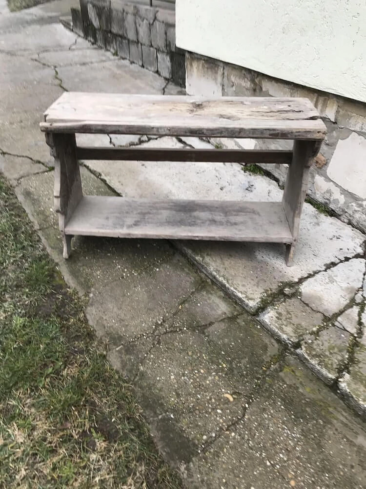 Rustic pine bench, early 20th century 5