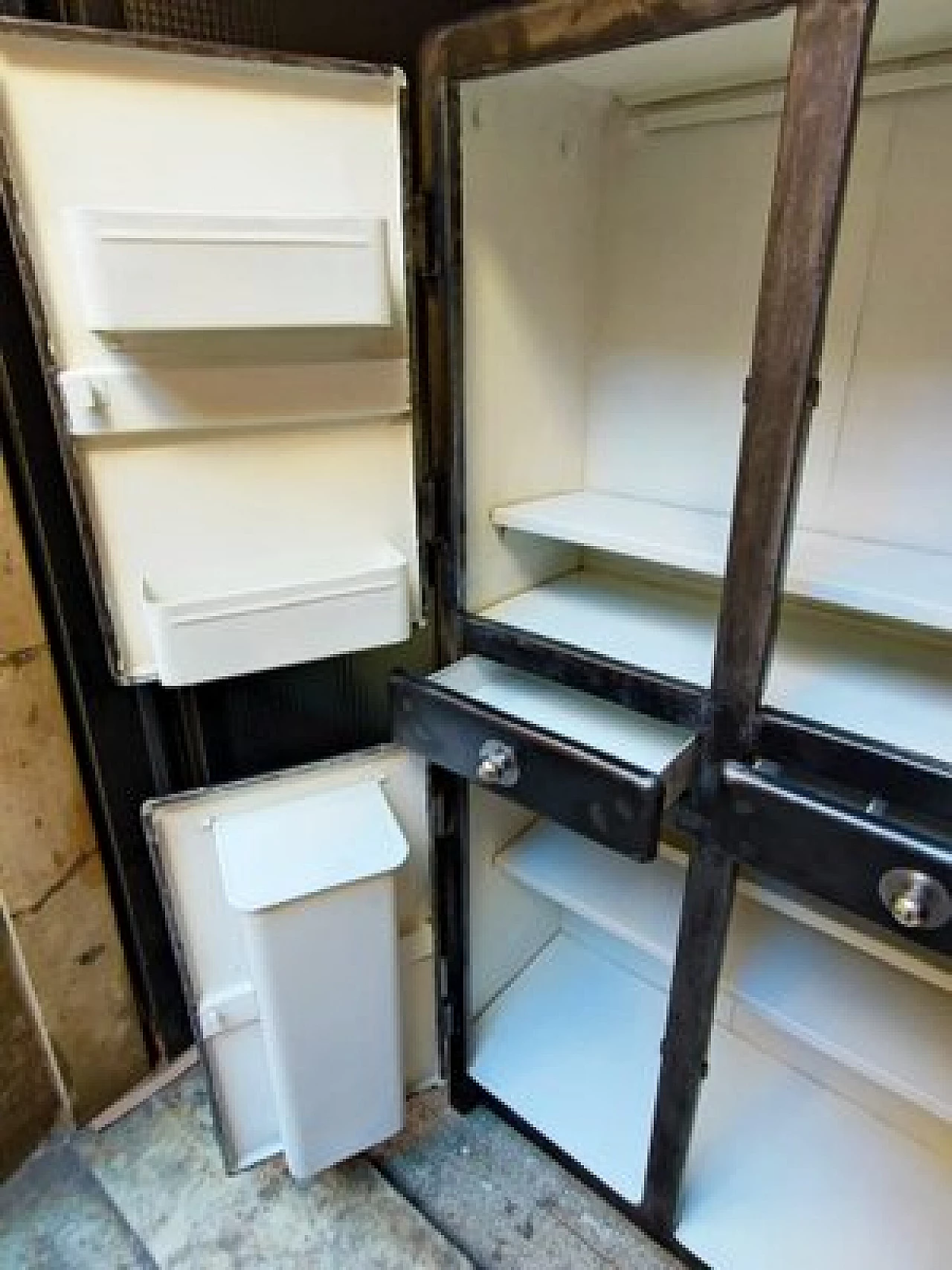 French metal larder unit, 1950s 1458880