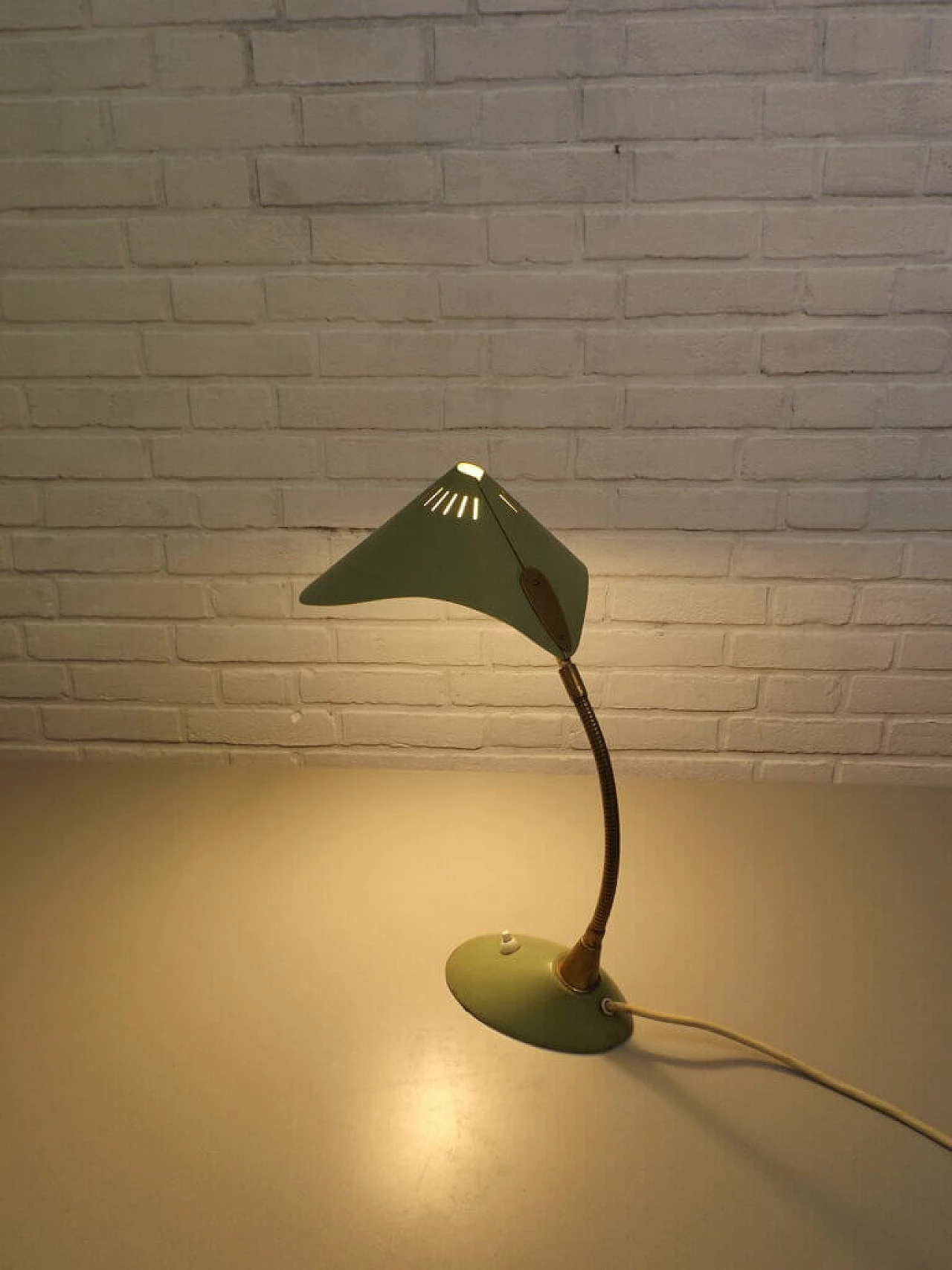 Cobra table lamp by Cosack Brothers, 1950s 2