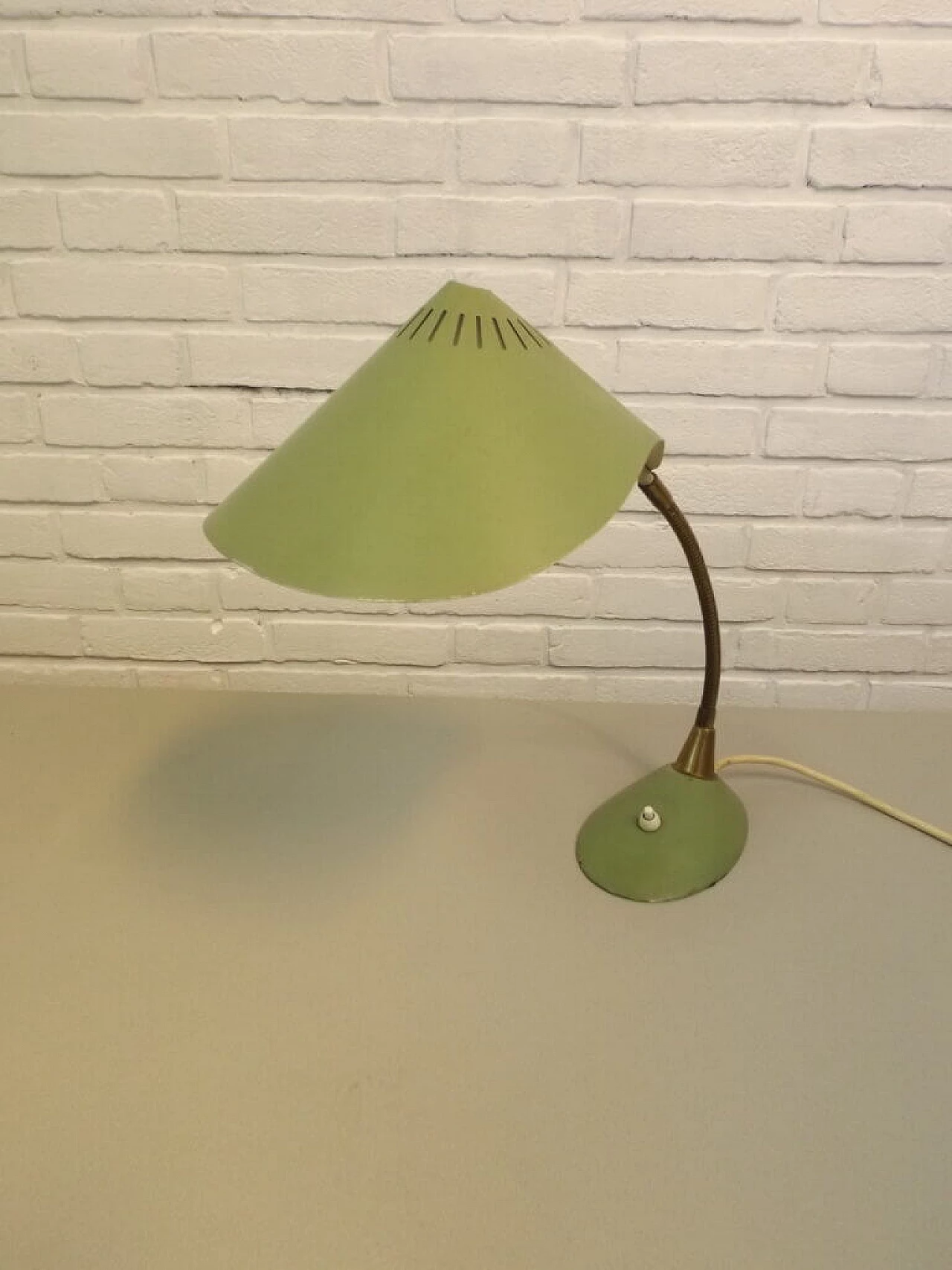 Cobra table lamp by Cosack Brothers, 1950s 4